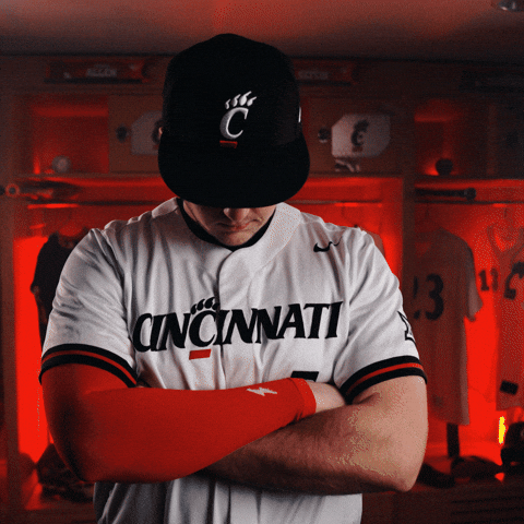College Baseball Uc GIF by Cincinnati Bearcats