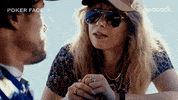 Buckle Up Poker Face GIF by Peacock