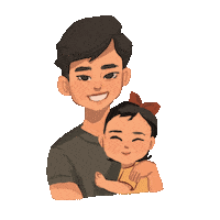 Baby Family Sticker by Rafhi Dominic