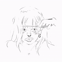 Illustration Hair GIF by enchanted grdn