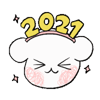 Happy New Year Sticker