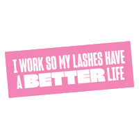 Beauty Be Yourself Sticker by Babe Lash