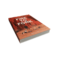 Book Cooking Sticker by Fire to Fork