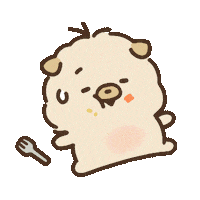 강아지 돼지 Sticker