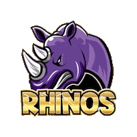 Baseball Rhinos Sticker by Ozball