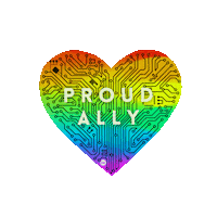 Heart Equality Sticker by UICWIEP