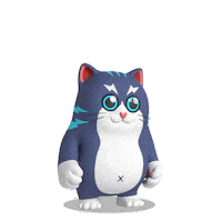 Cat 跳 Sticker by Liberty Cats Emojis