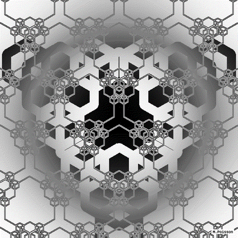 art geometry GIF by Michel Poisson