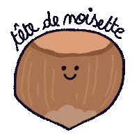 Hazelnut Noisette Sticker