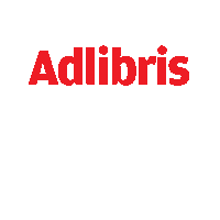 Adlibris Älskar Sticker by Adlibris