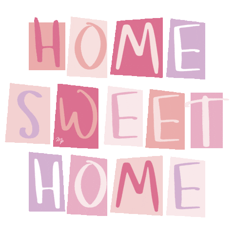 Staying In Home Sweet Home Sticker