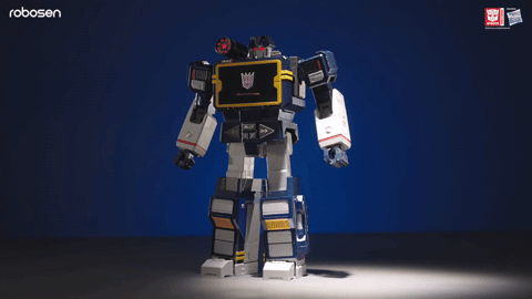 mikeshouts giphyupload robot transformers toys GIF