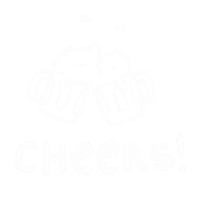 Happy White Lines Sticker