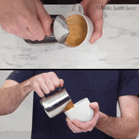 wholelattelove love heart coffee i love you GIF