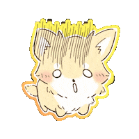 Nozomiru dog shock oh my god 犬 Sticker
