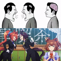 Thinking Fighting GIF