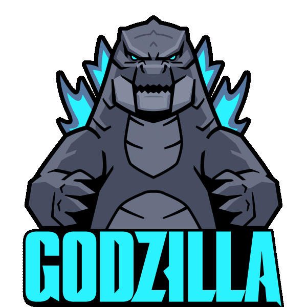 Godzilla Roar Sticker by Godzilla vs. Kong