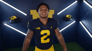 Go Blue College Football GIF by Michigan Athletics