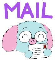 Mailing Special Delivery Sticker by Timothy Winchester