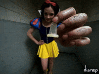 Snow White Laughing GIF