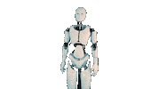 Robot Cyborg Sticker by DutchEyeMedia