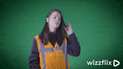 Wizzflix_ what green huh thinking GIF