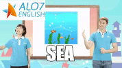 sea alo7 english GIF by ALO7.com