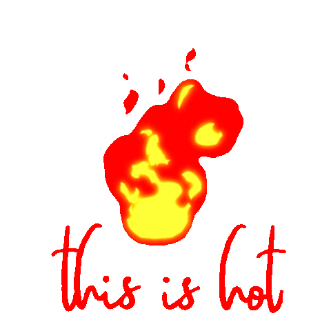 Fire Flame Sticker by vapetextil