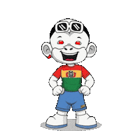 Bolivia Sticker by Zhot