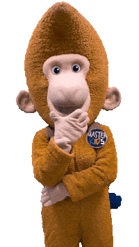 MasterHoteis kids master macaco topete Sticker