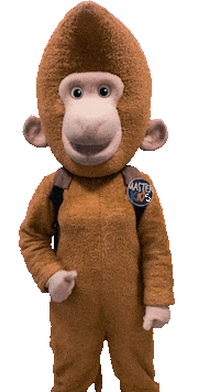 MasterHoteis kids master macaco topete Sticker