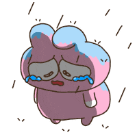 Sad Sad Sad Cry Sticker by Zookiz