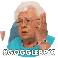Shocked Stickers Sticker by Gogglebox