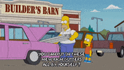 Shocked Season 20 GIF by The Simpsons
