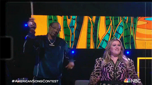 Kelly Clarkson Singer GIF by NBC
