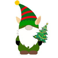Christmas Tree Love Sticker