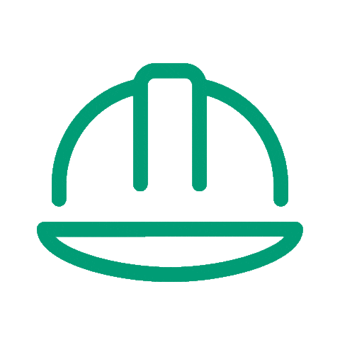 Helmet Baustelle Sticker by ZIMA Unternehmensgruppe