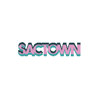 Sacramento Sac Town Sticker by Kalikwest