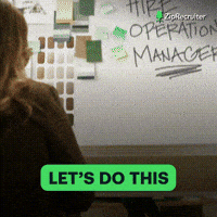 Lets Go Yes GIF by ZipRecruiter