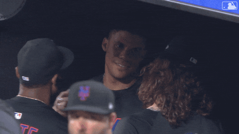 Juan Soto Laughing GIF by New York Mets