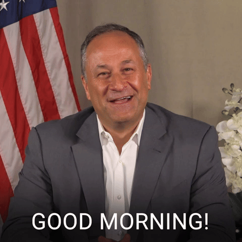 GOOD MORNING!