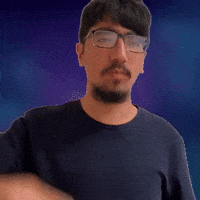 Straight pointing to okay hand sign