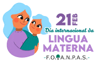 Language Sticker by FOANPAS