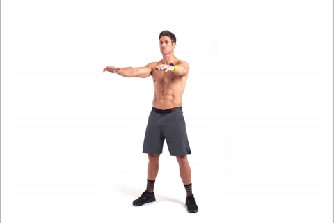 workout squat GIF