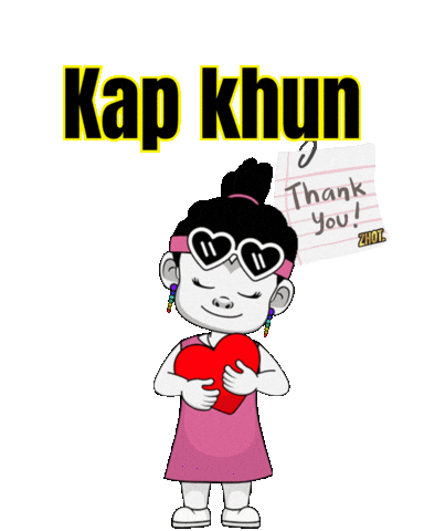 Thai Thailand Sticker by Zhotcita