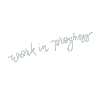 Working Work In Progress Sticker