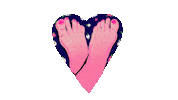 MUV_Projekt love heart eyes flowers Sticker