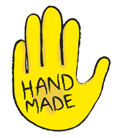 Waving Hand Made Sticker by Tolmeia Gregory