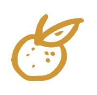 summer orange Sticker by Nipomo