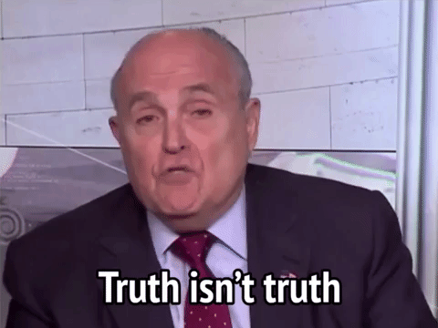 donald trump truth isn't truth GIF